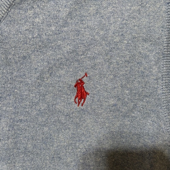 Ralph Lauren Blue Sleeveless Vest - Picture 5 of 5